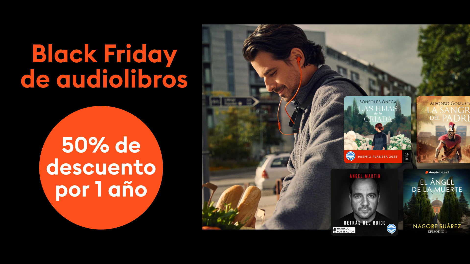 Oferta de Black Friday  - Storytel España